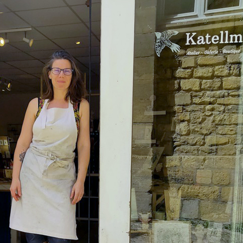 Katell Le Moigne // Atelier du zinc mordu - 4 rue de la Salamandre, 24200 Sarlat-la-Canéda Katell Le Moigne 01