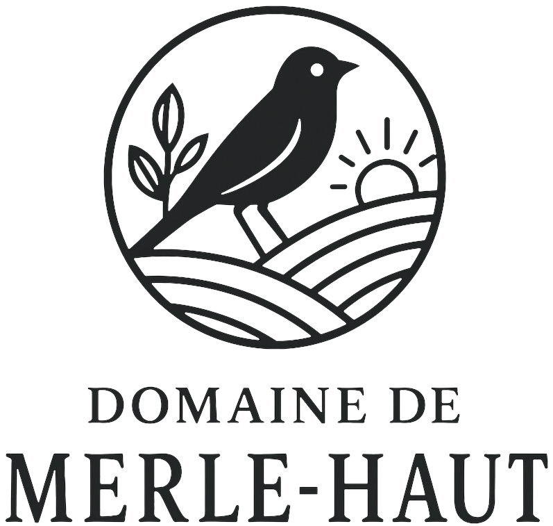 LogoMerle Haut noir transparent
